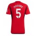 Maillot de foot Manchester United Harry Maguire #5 Domicile vêtements 2023-24 Manches Courtes
